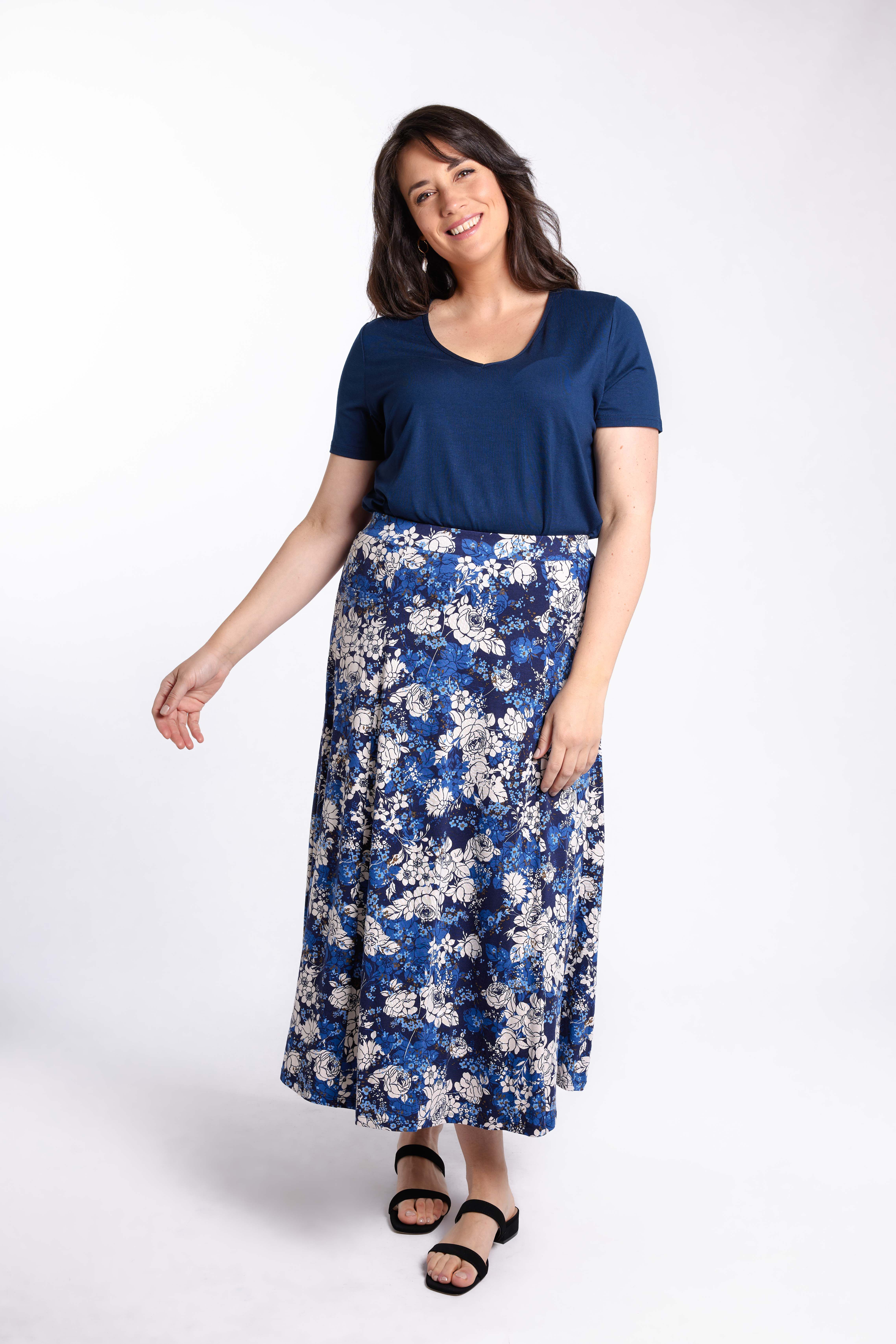 Maxi rok met zakken image number 7