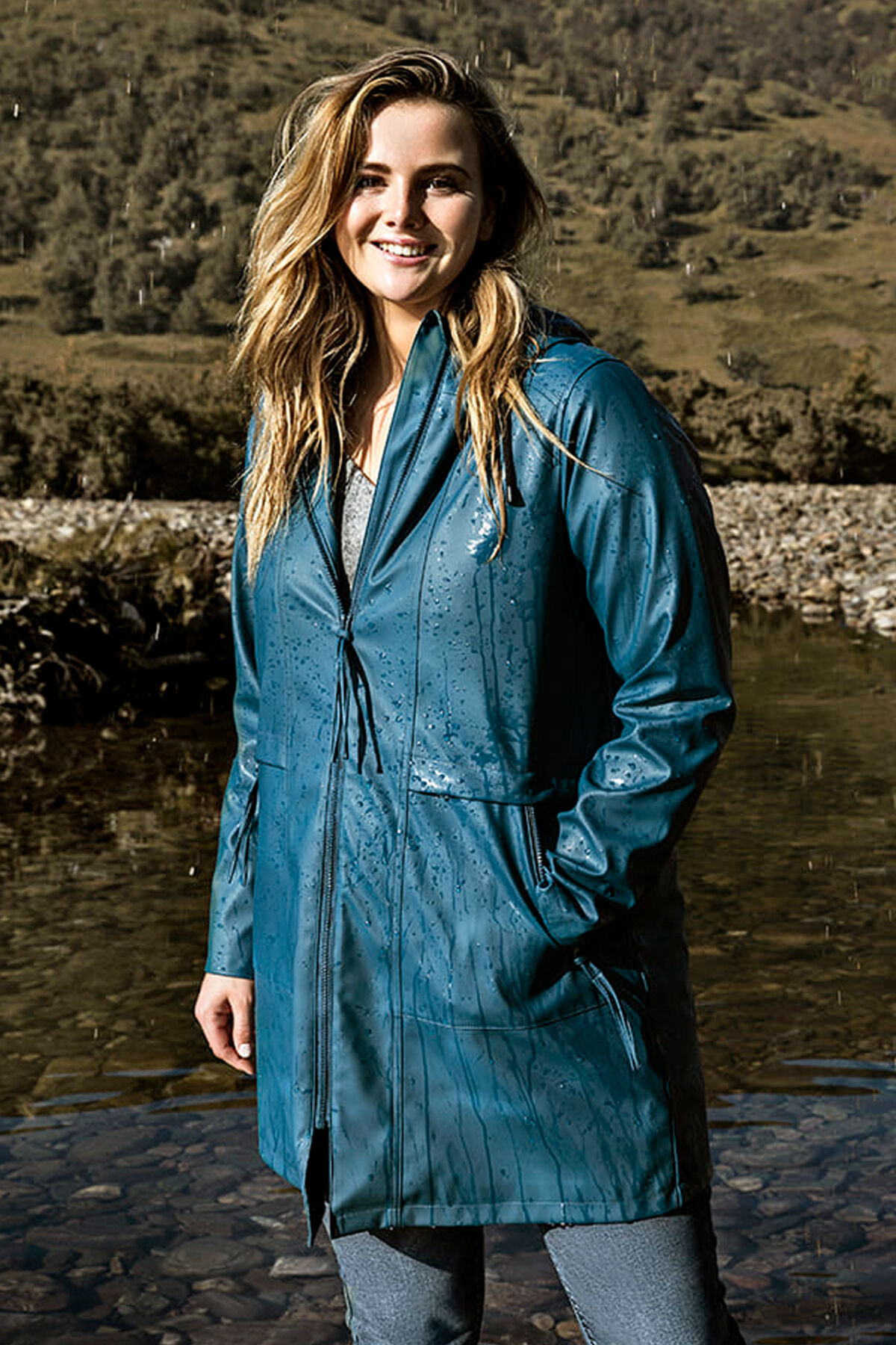 Dames On trend regenjas MS Mode