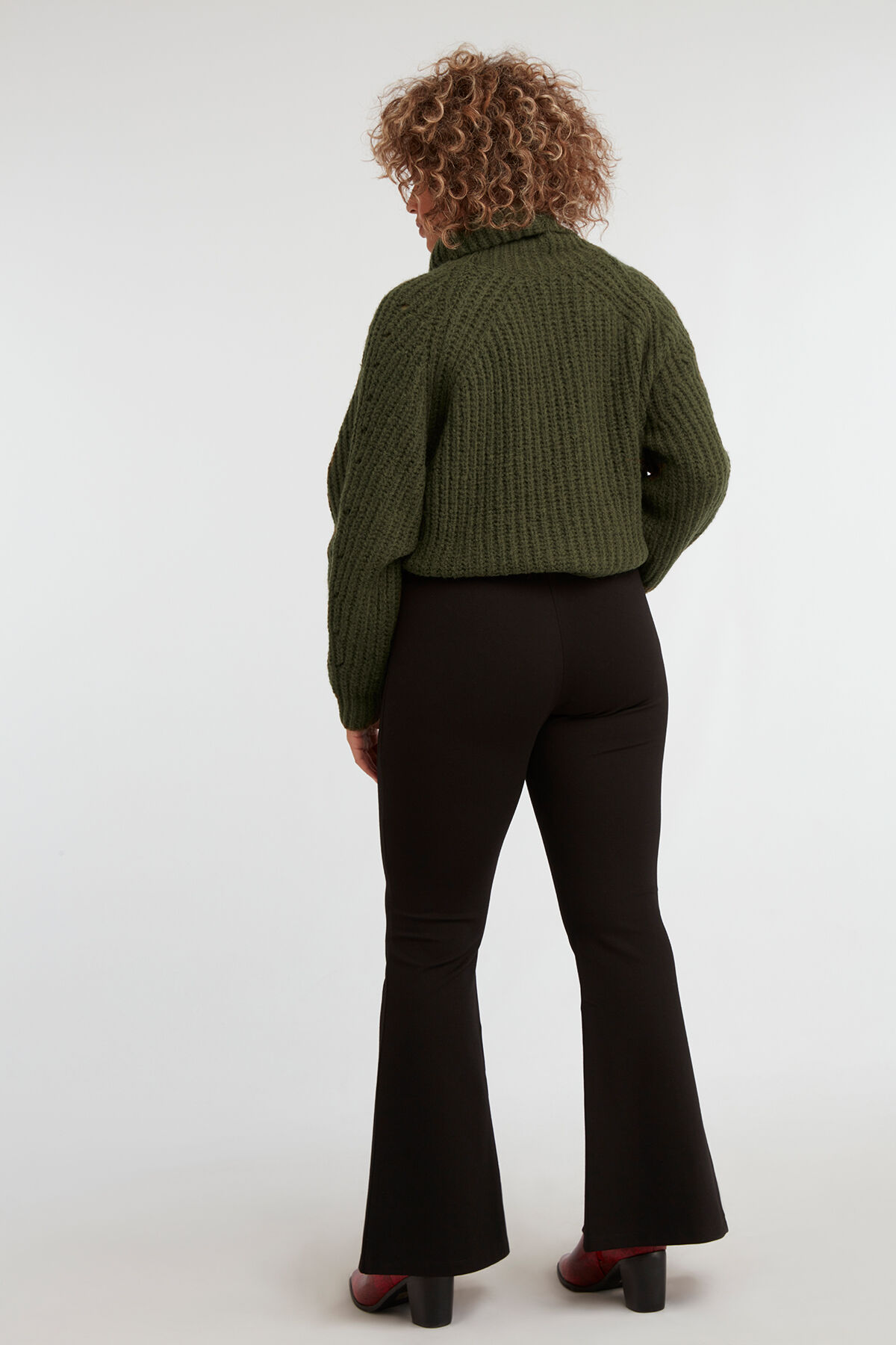 Legging met split voor image number 5