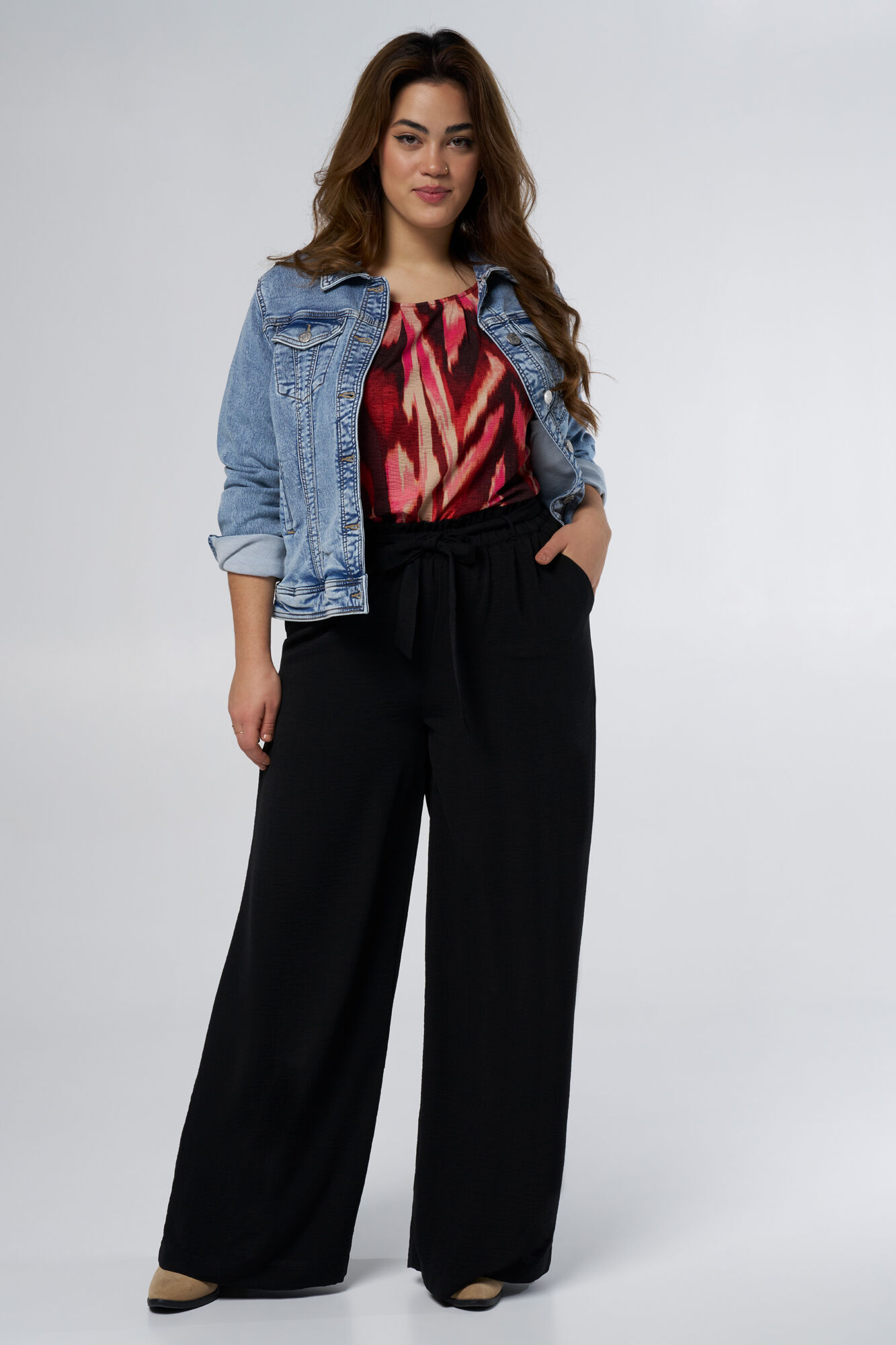 Top met print image number 6