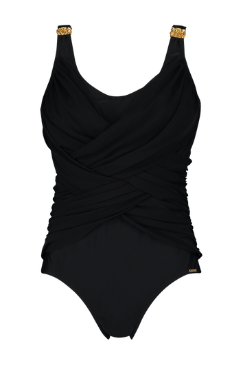 Badpak met plooien - Margaritha