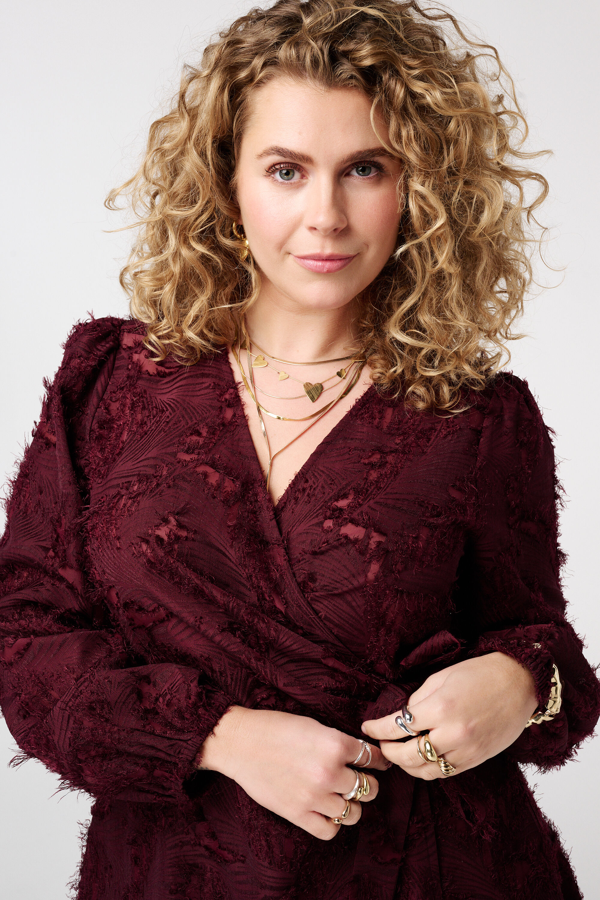 Jurk met overslaglook image number 4