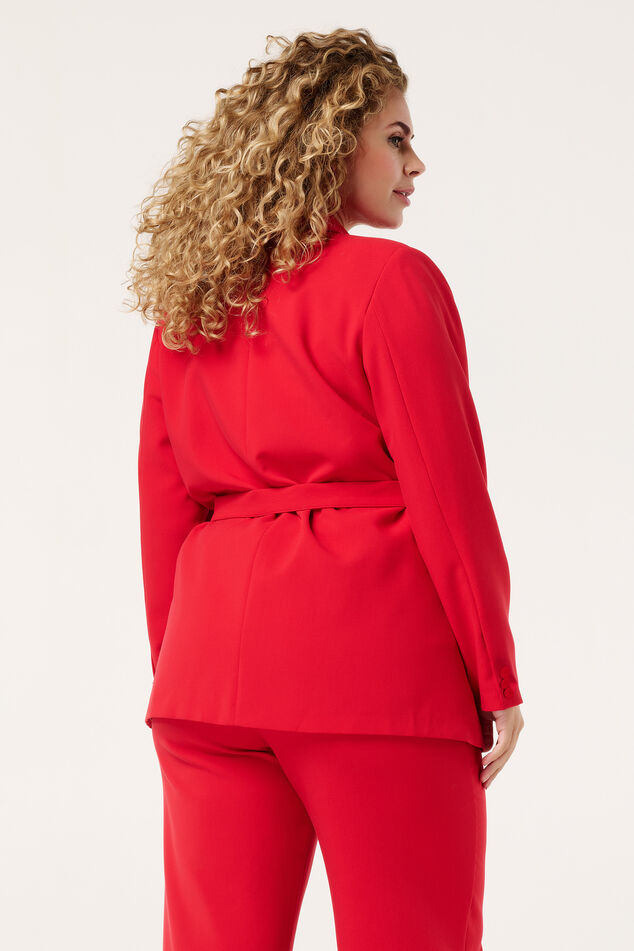 Blazer met ceintuur image number 3