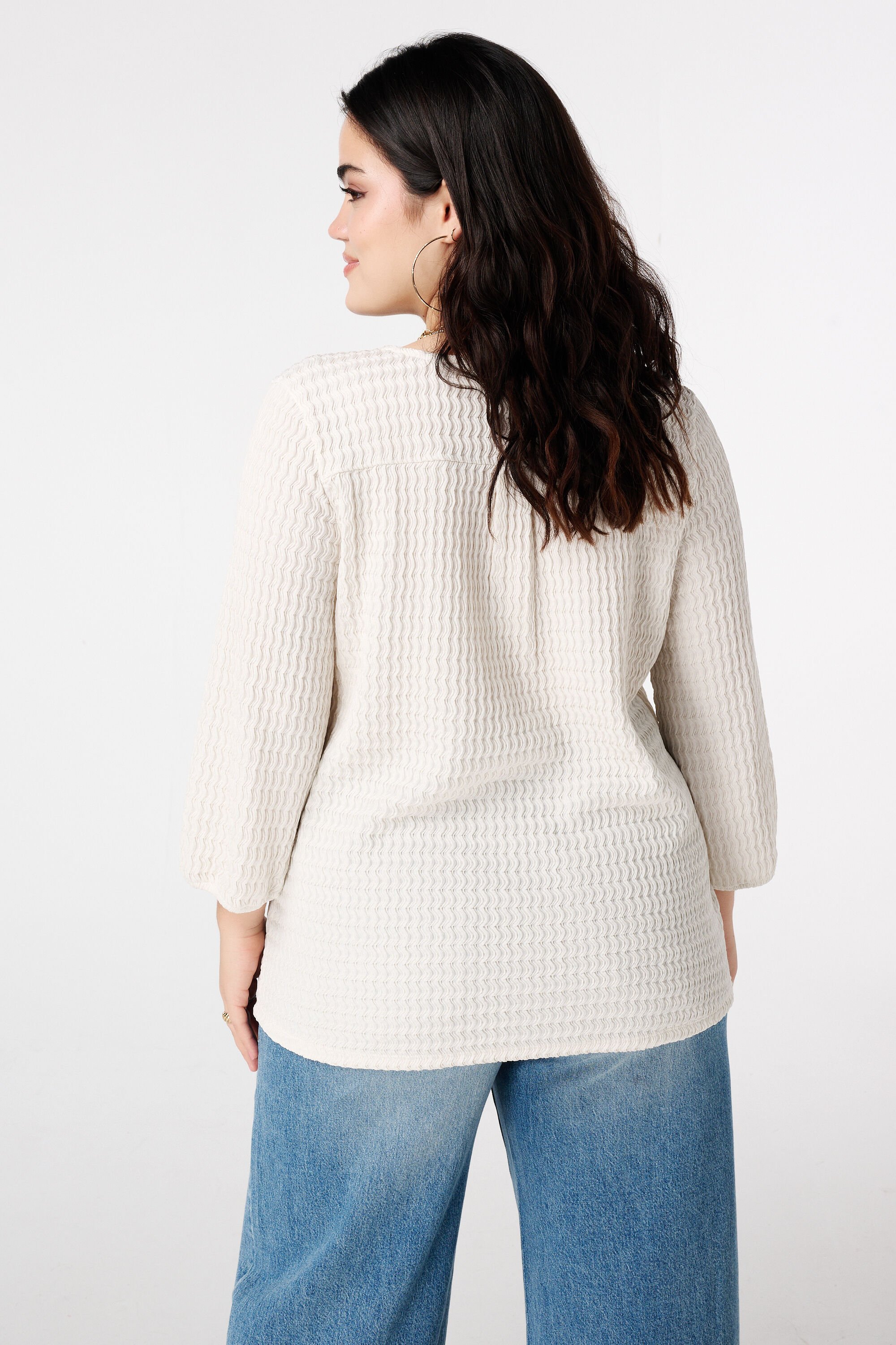 Jersey top in structuur image number 3