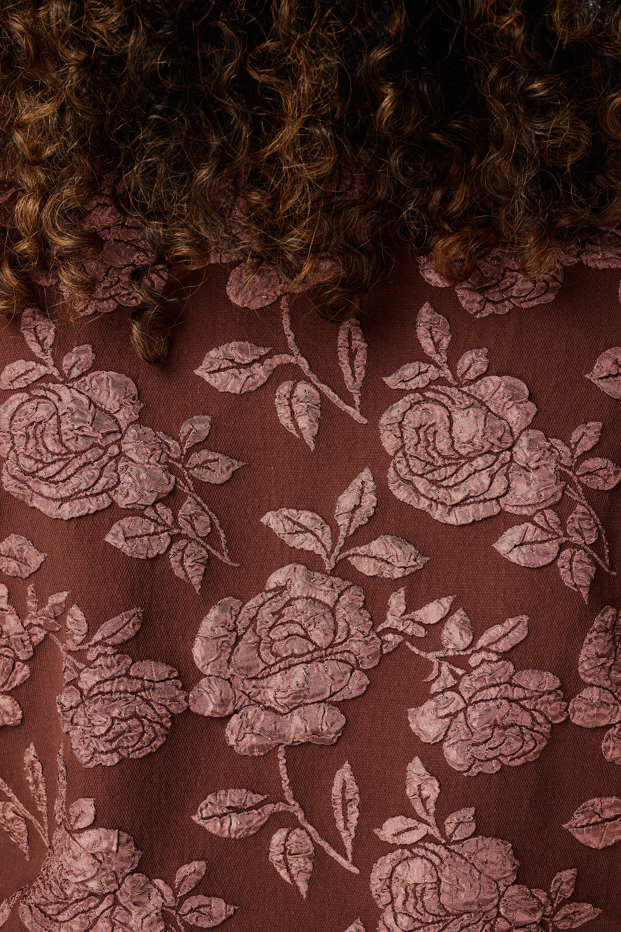 Jacquard jasje met pofmouw image number 6