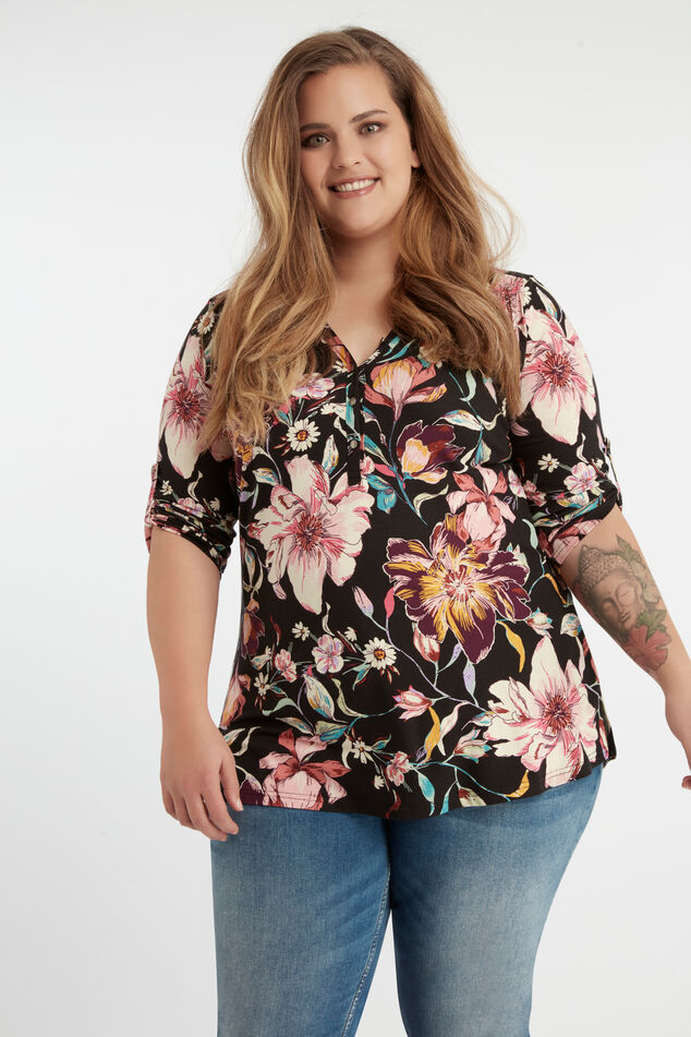 Top met print image number 6