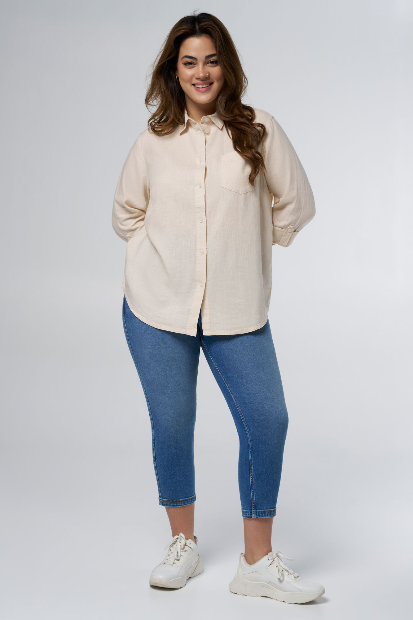 Linnen blouse image number 6