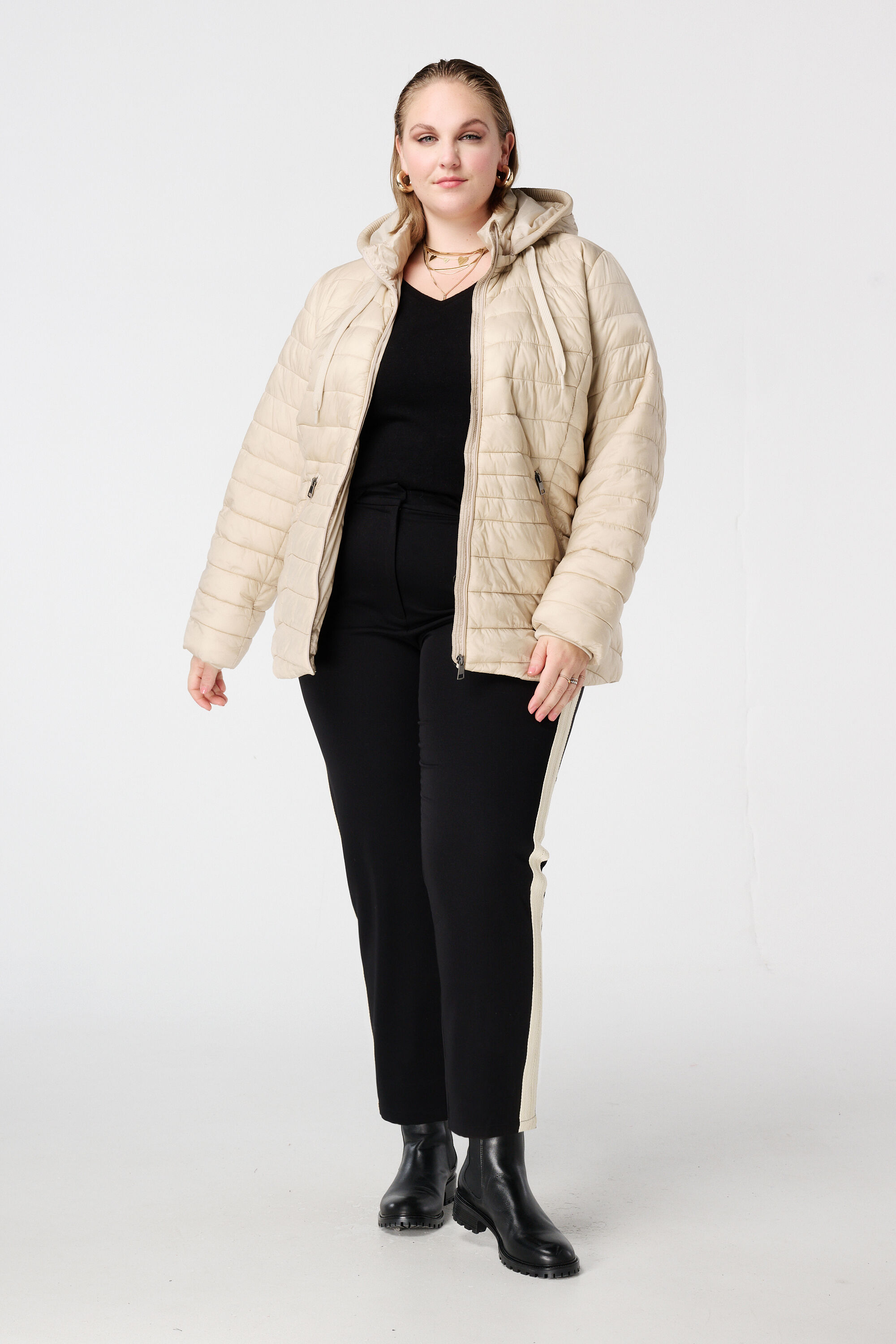 Licht gewatteerde jas image number 5