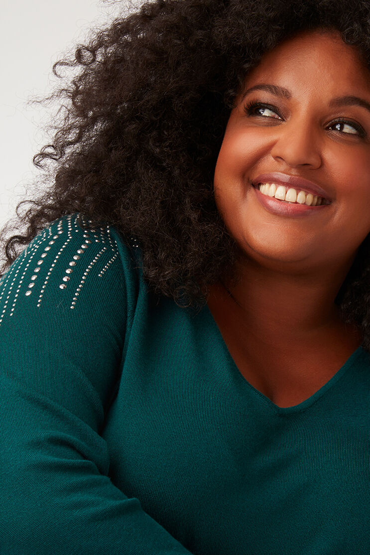 Trui met strass image number 4