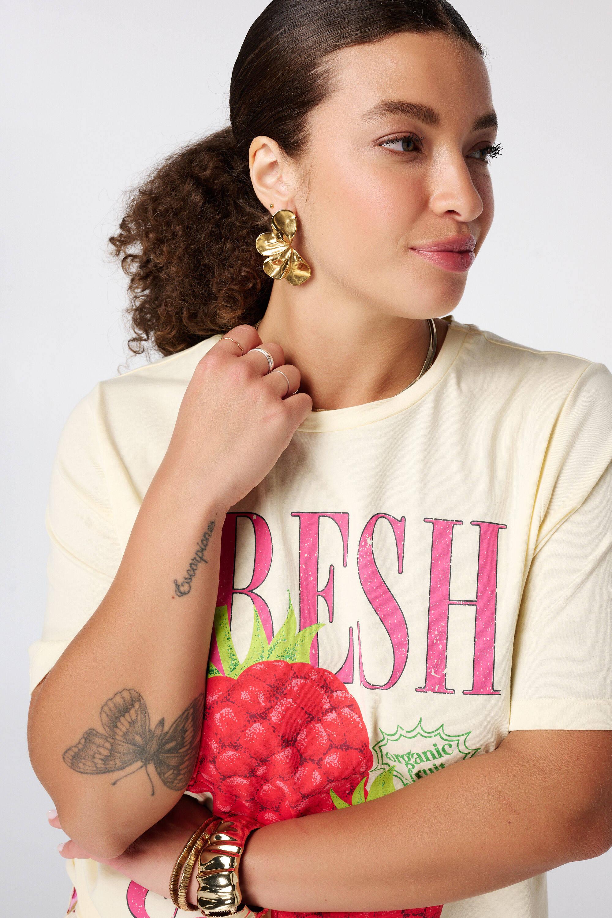 T-shirt met print image number 4