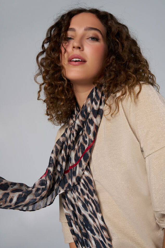 Sjaal met print image number 3