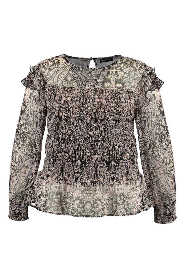 Blouse met paisley print image number 2