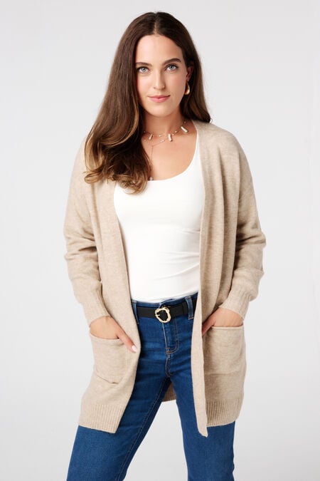 Halflang vest met steekzakken Halflang vest met steekzakken