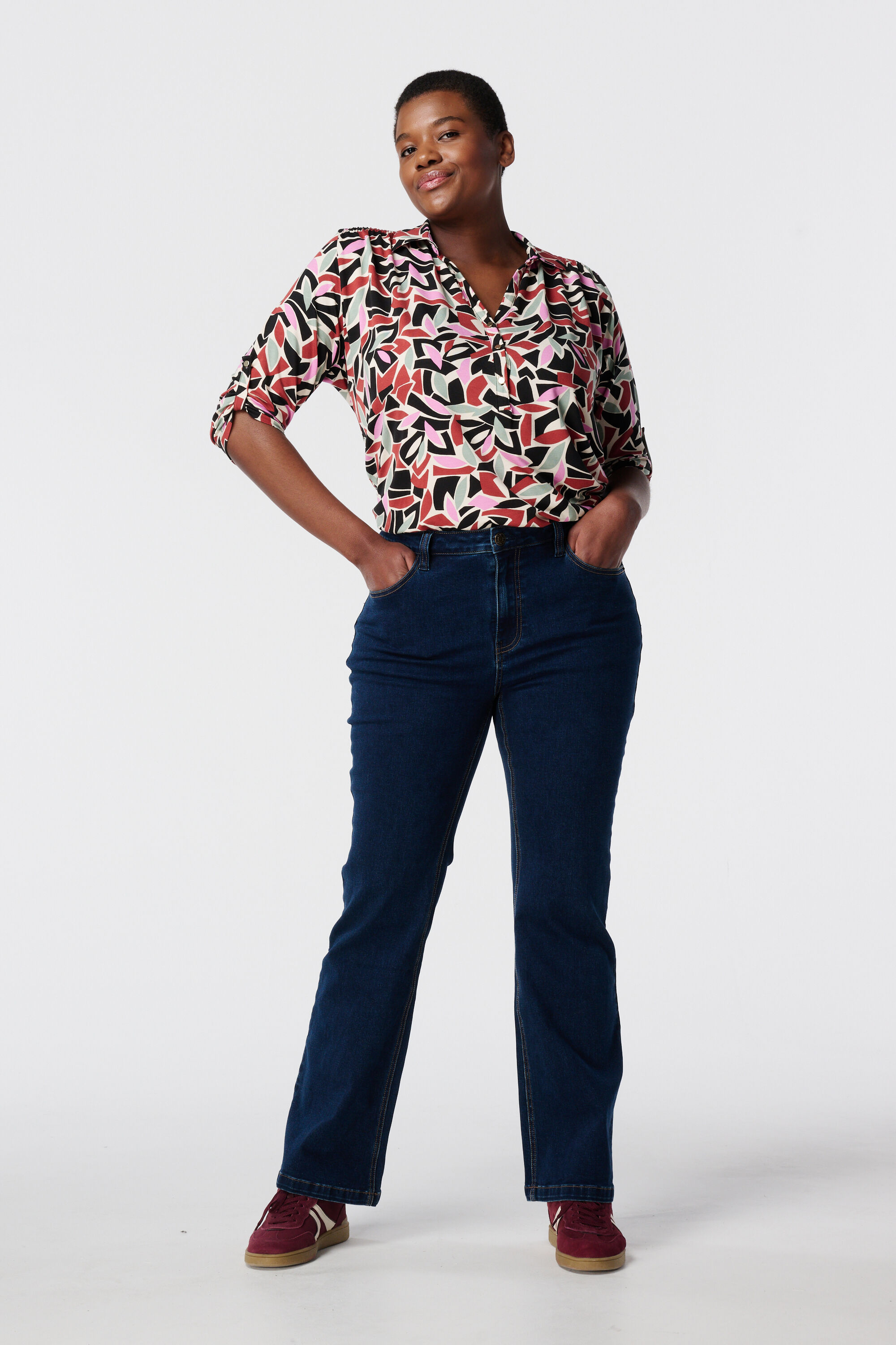 Top met print image number 5