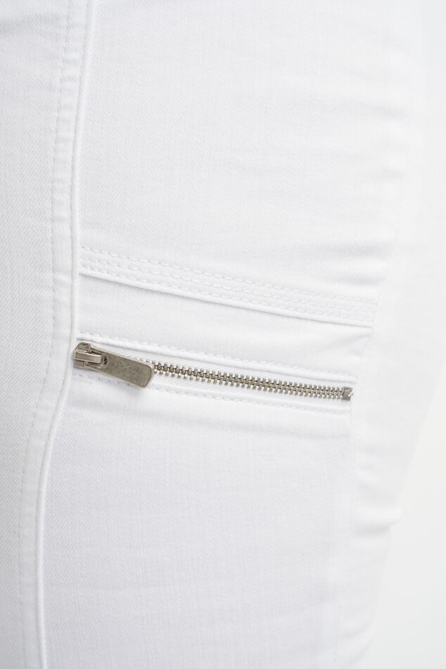 Capri broek met details image number 5