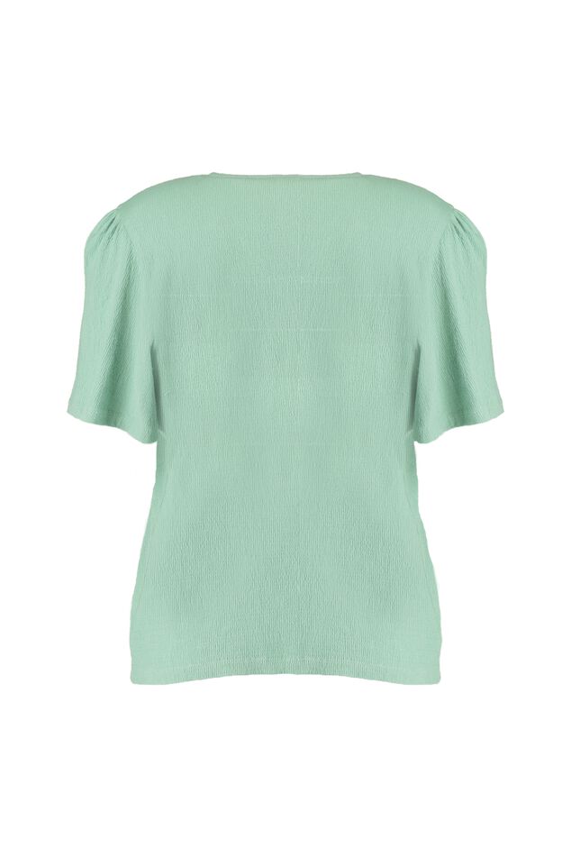 Blouse met geknoopt detail image number 2