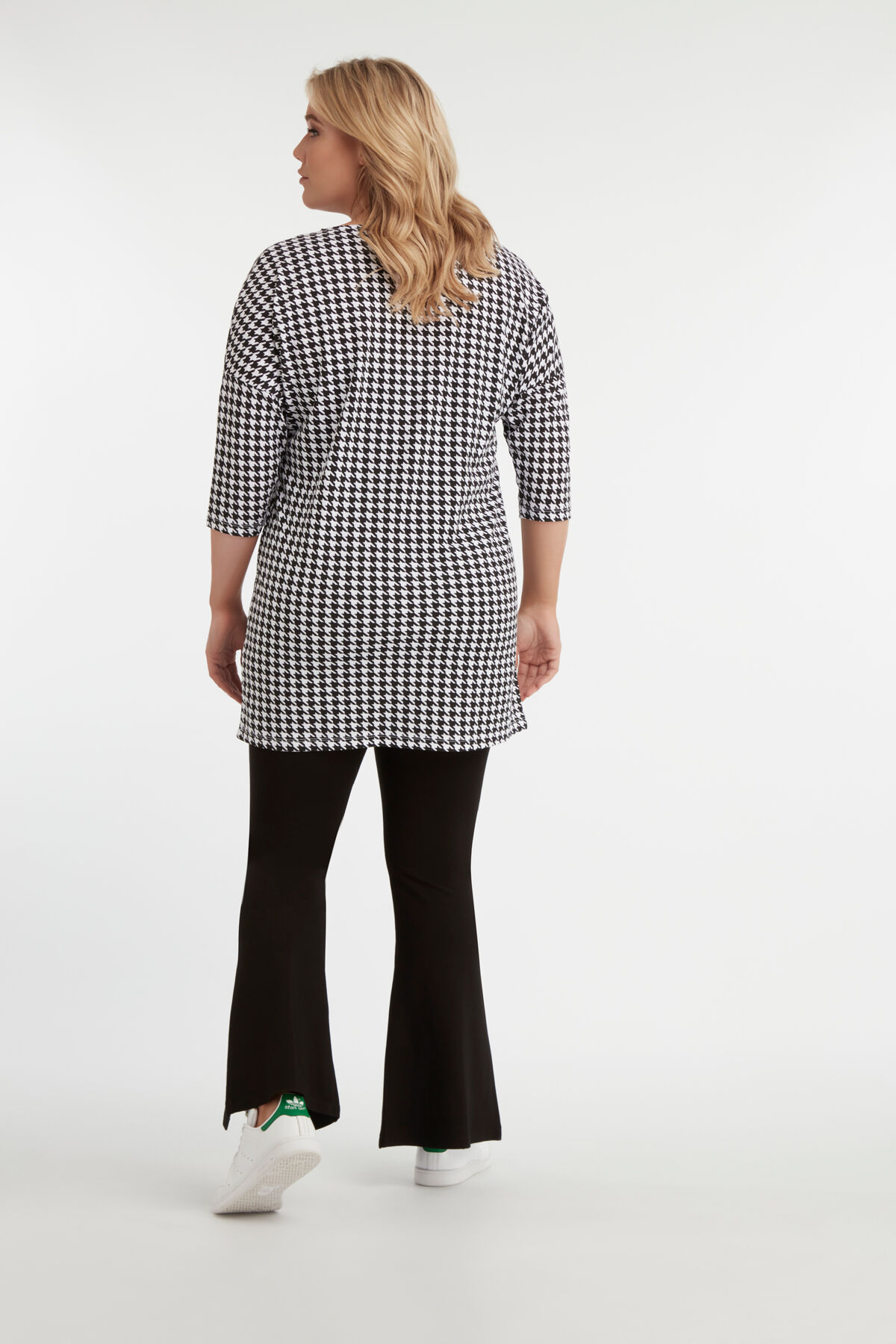Flared broek met splits image number 5