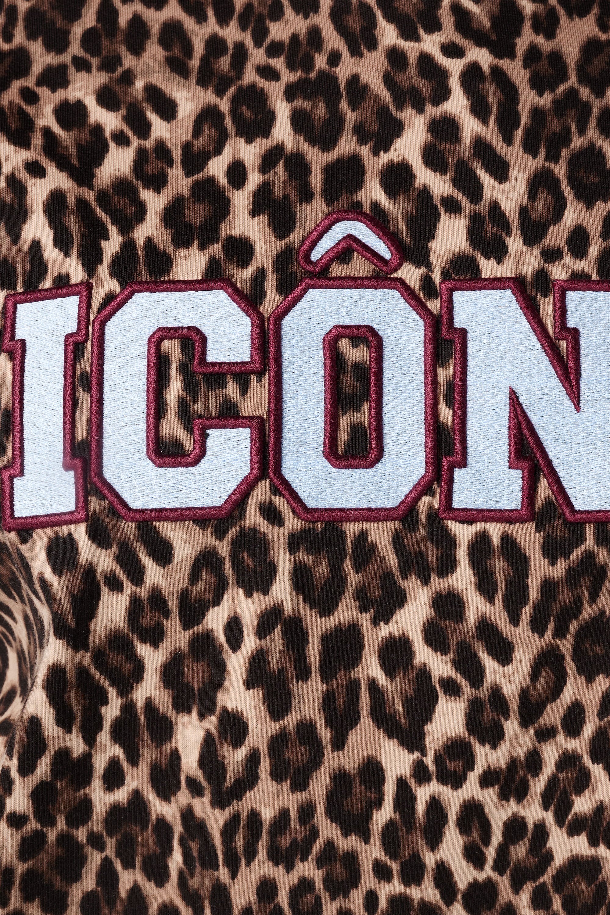 T-shirt met animal print image number 6