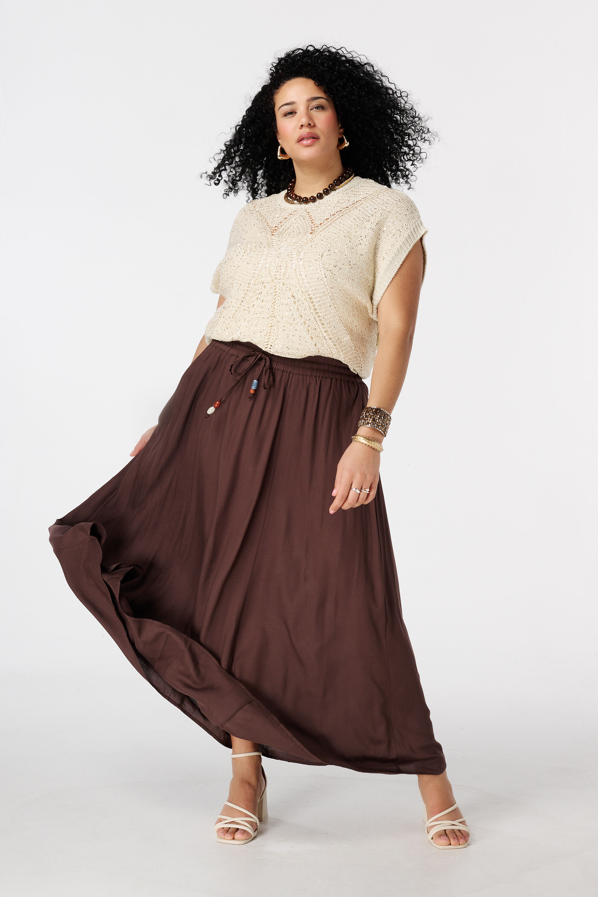 Gehaakte top met kralen image number 5