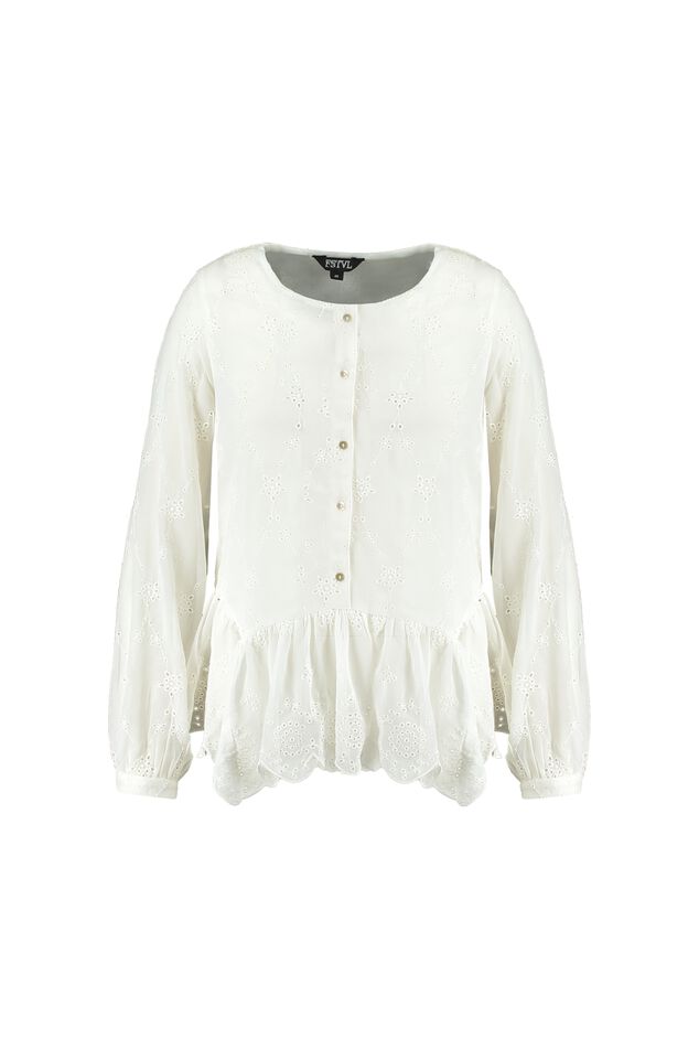 Blouse met embroidery image number 2