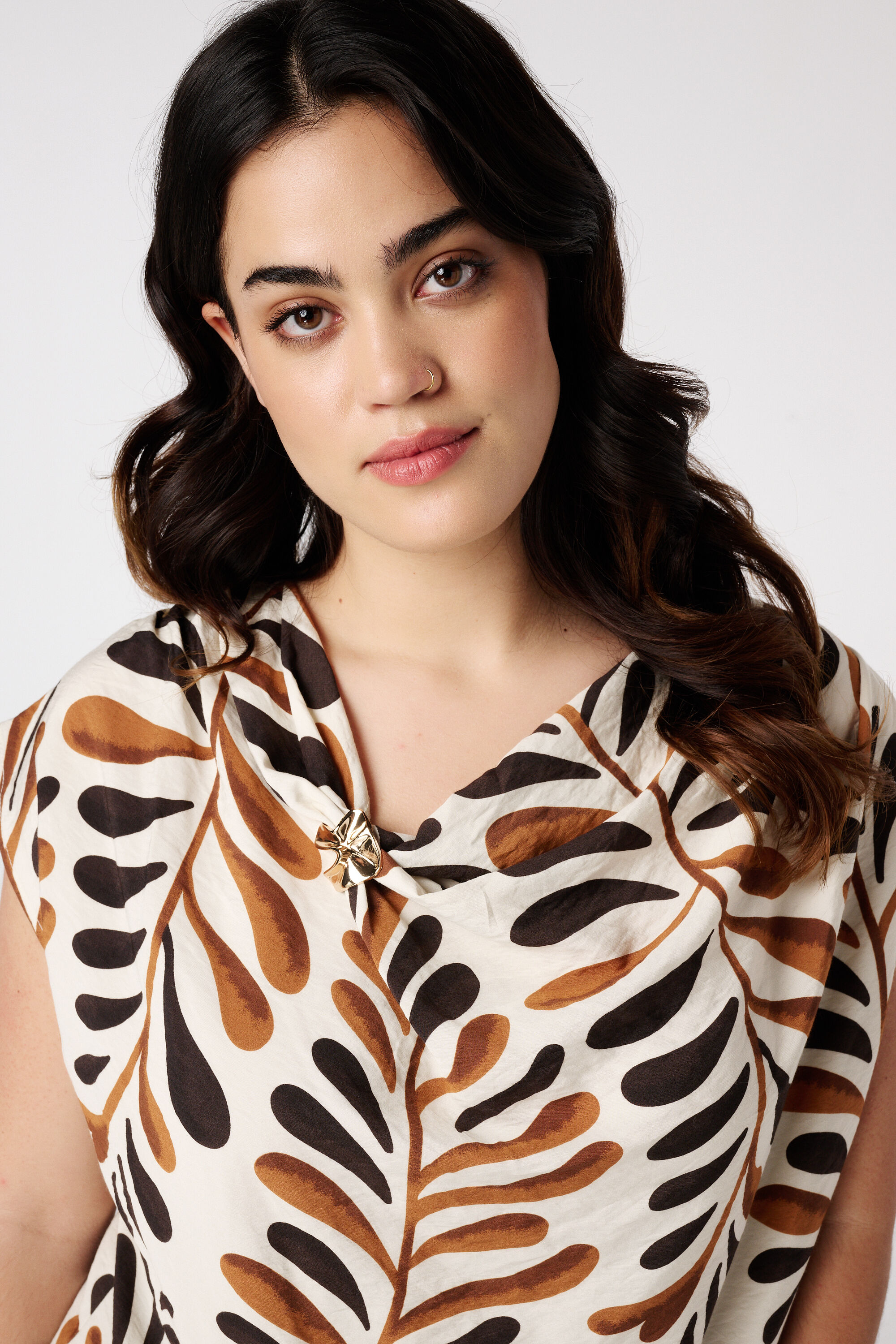 Blouse met print image number 4