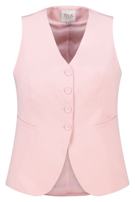 Gilet met knoopsluiting