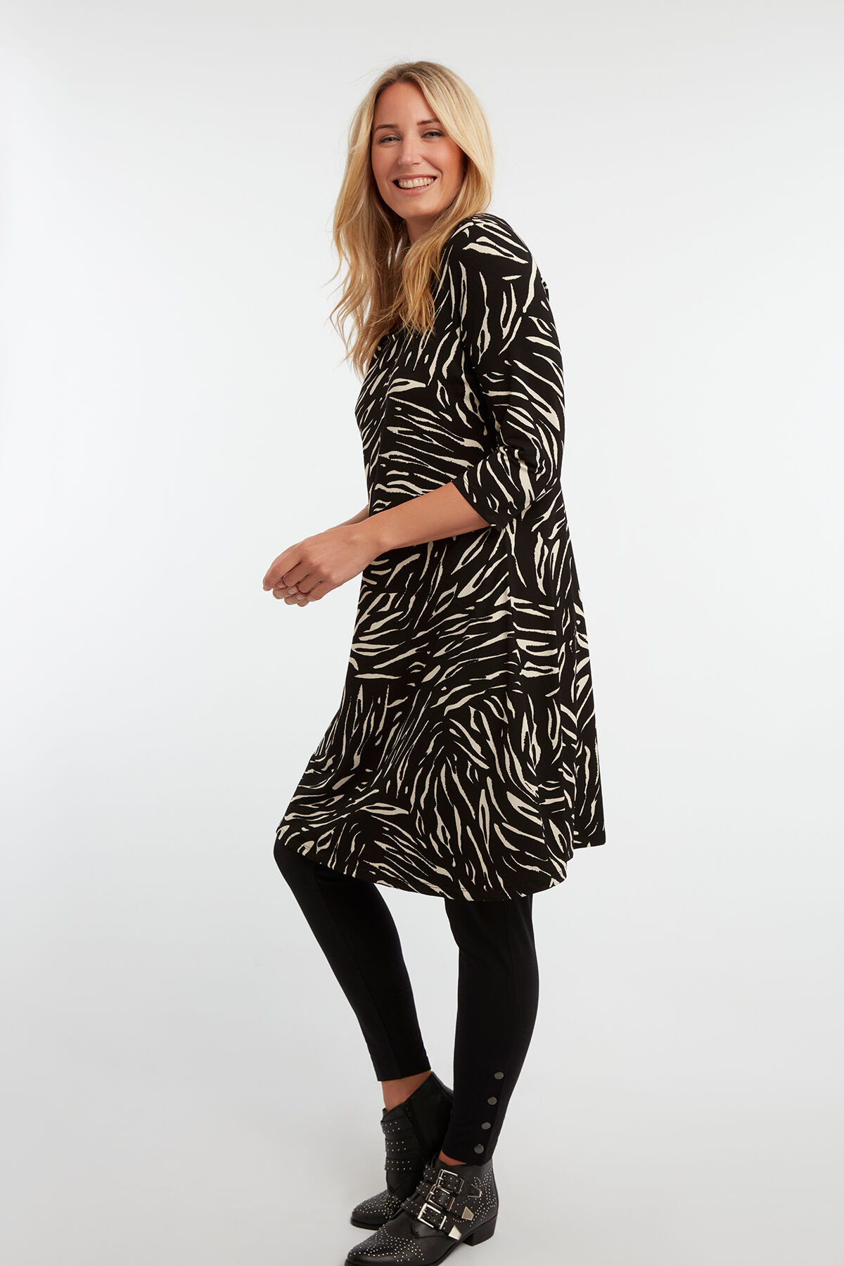 Tuniekjurk met print image number 3