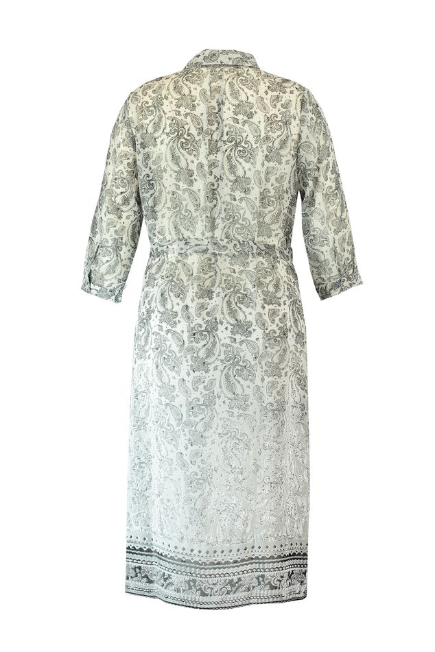 Transparante blouse met bloemenprint image number 2