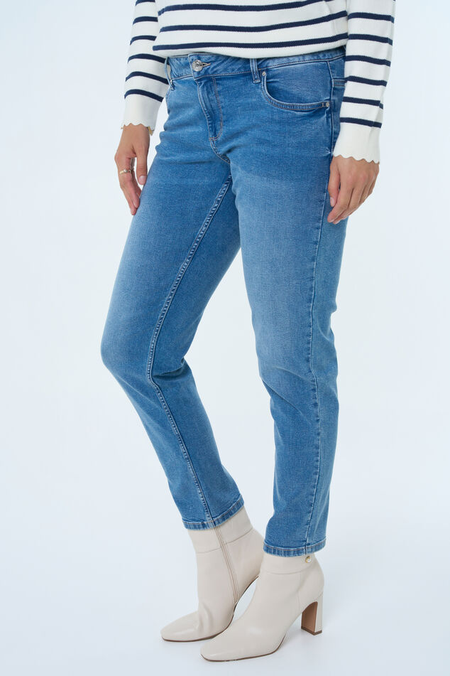 Loose leg jeans ROSE image number 6