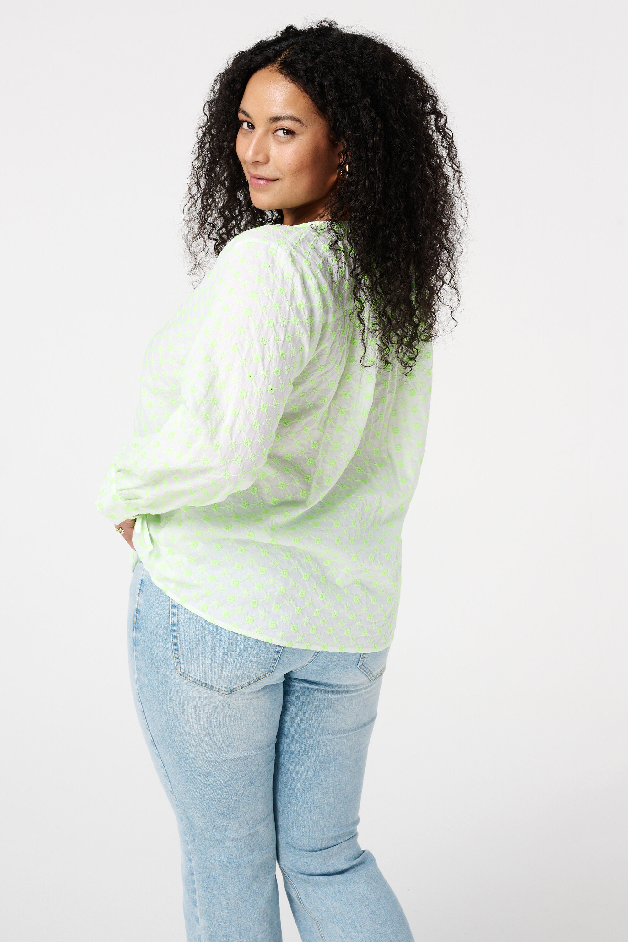 Blouse met borduursel image number 3