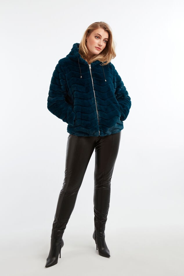 Fake fur jas image number 3