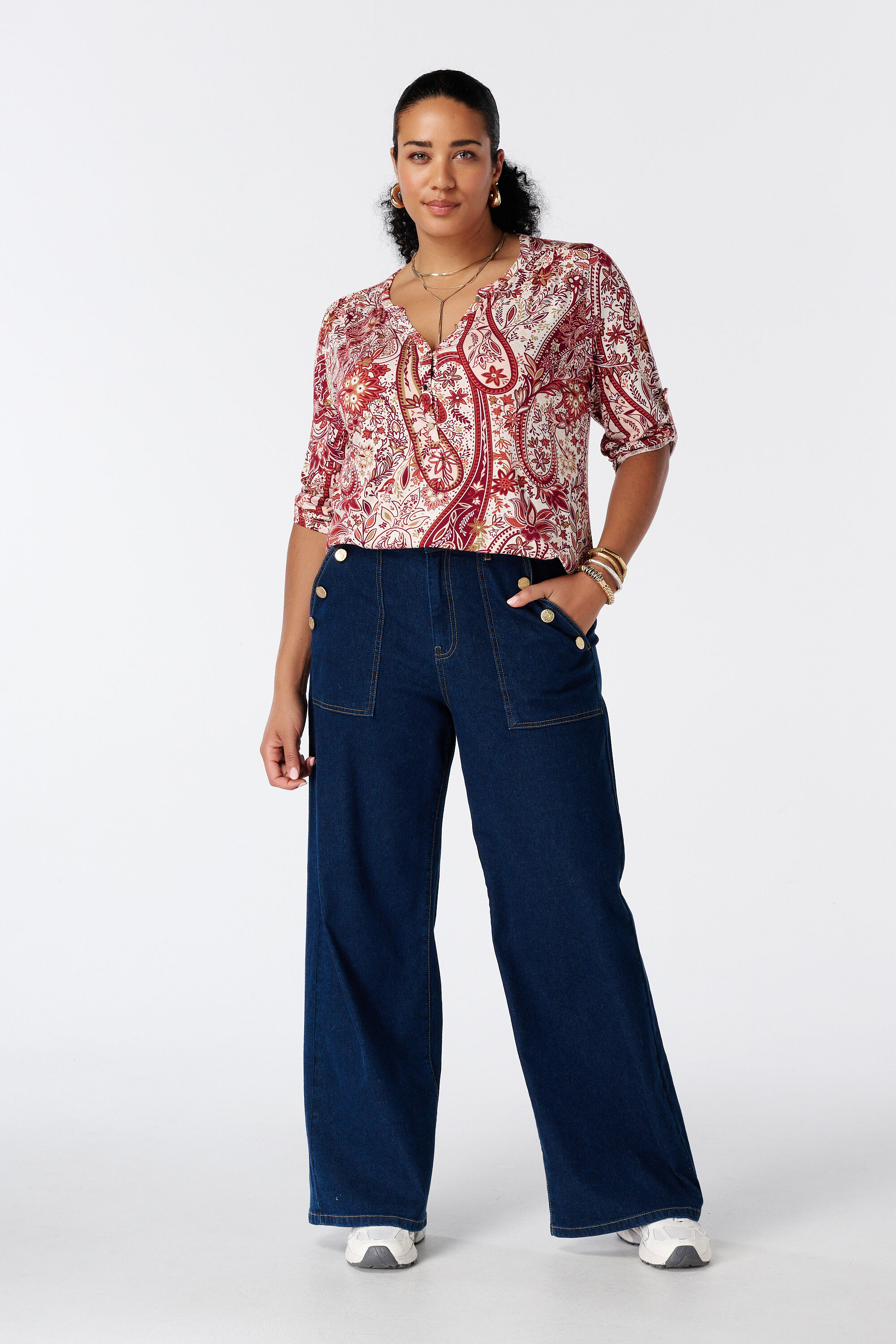 Top met print image number 5