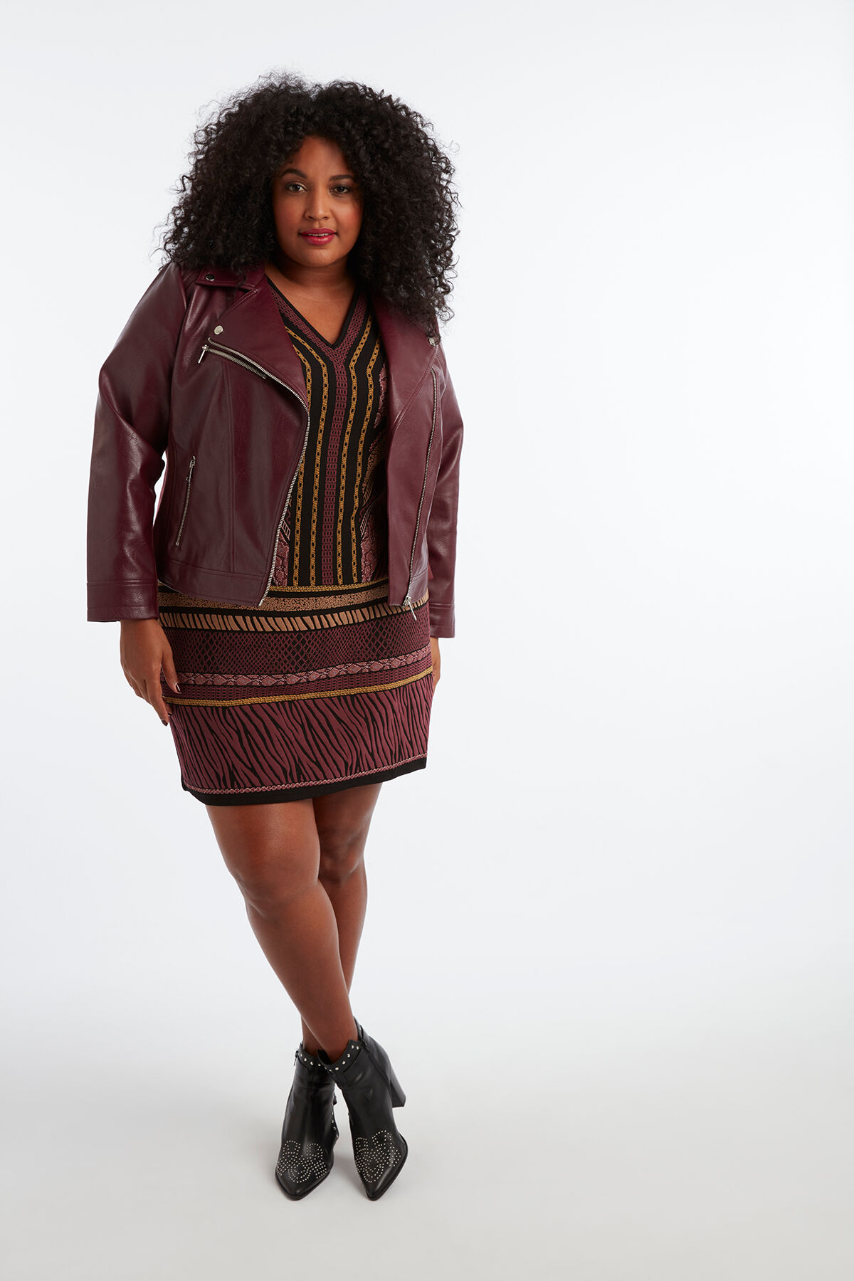 Jurk met waxprint image number 3