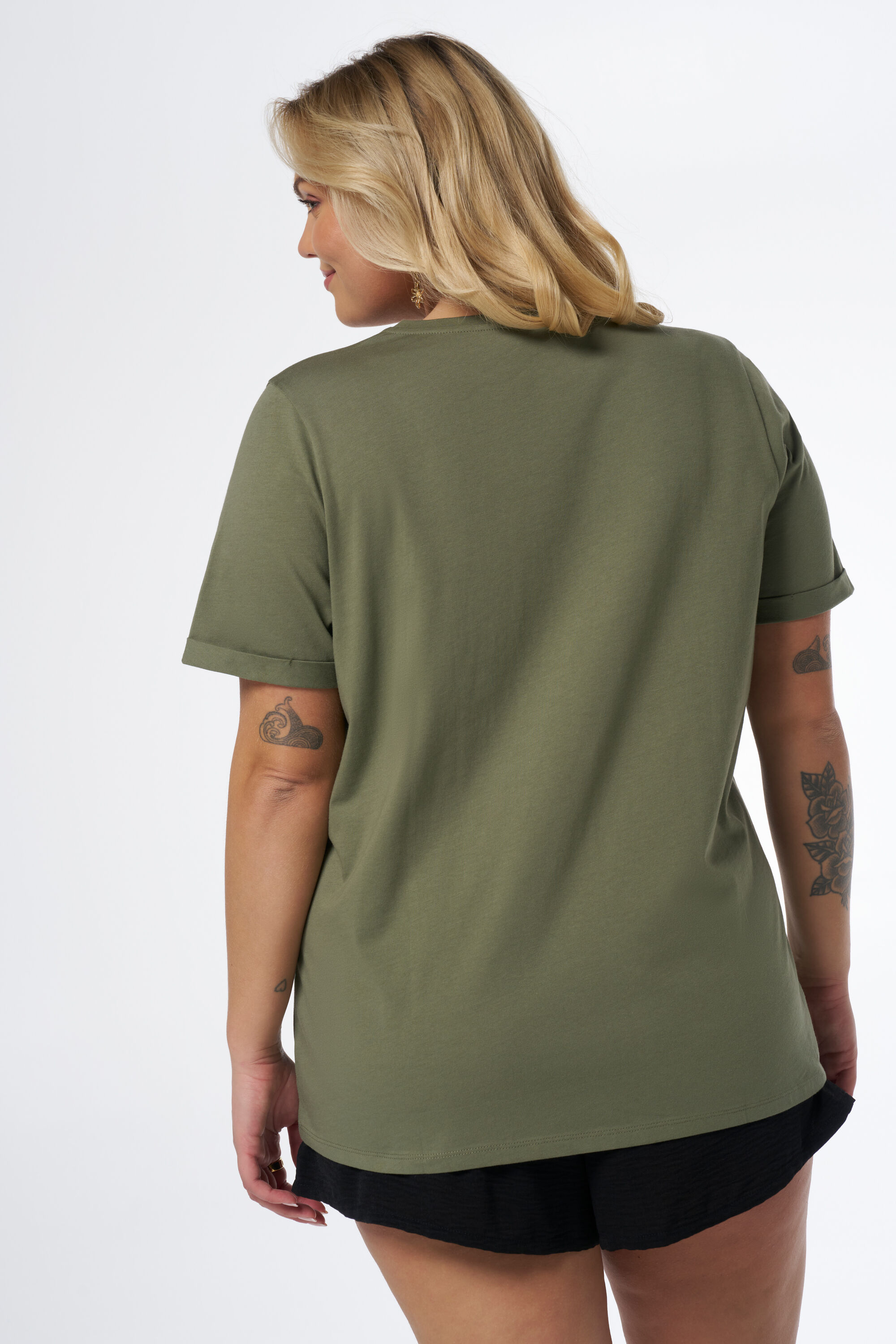 T-shirt met tekst  image number 3