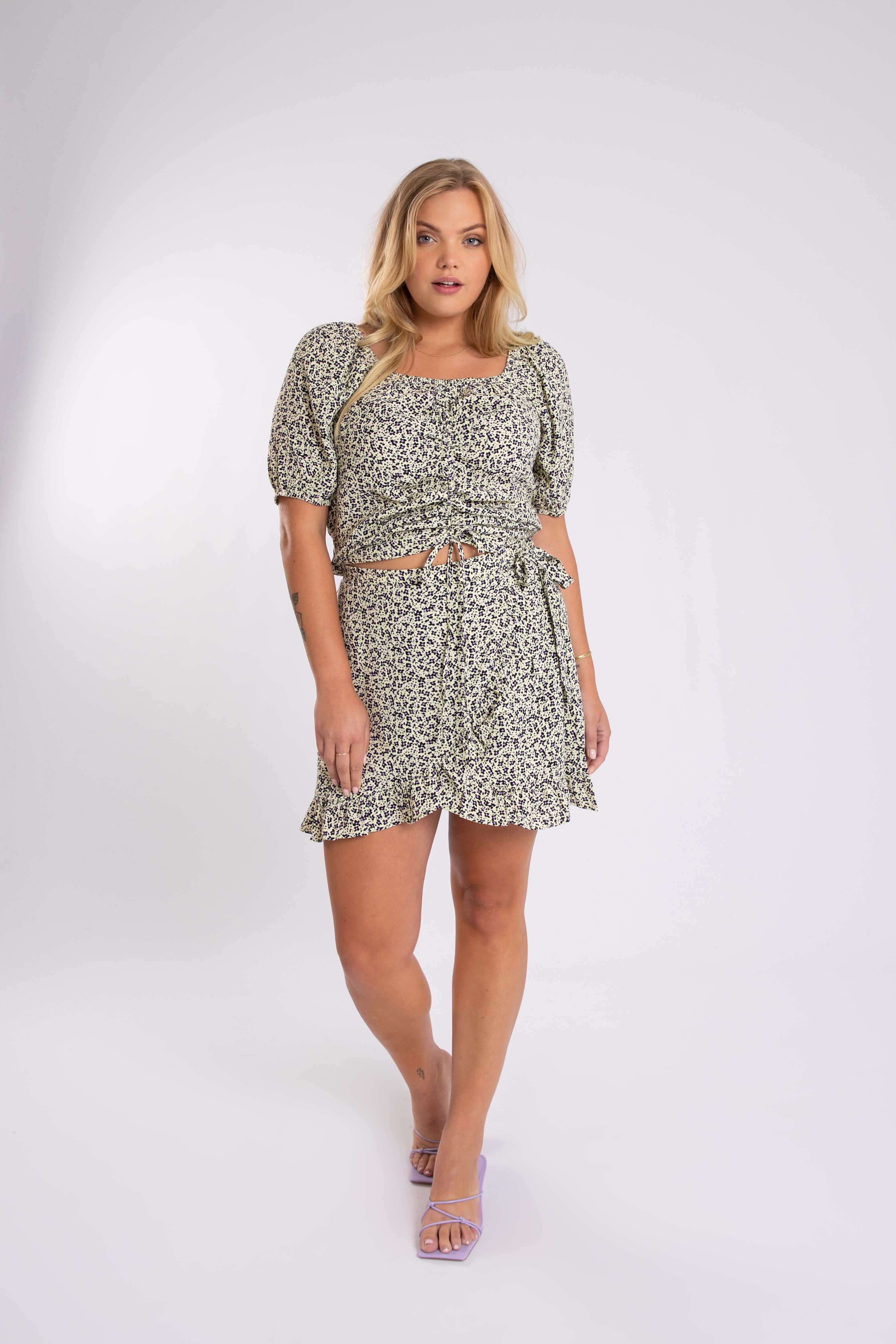 Skort met print image number 5