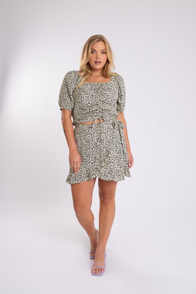 Skort met print image number 5