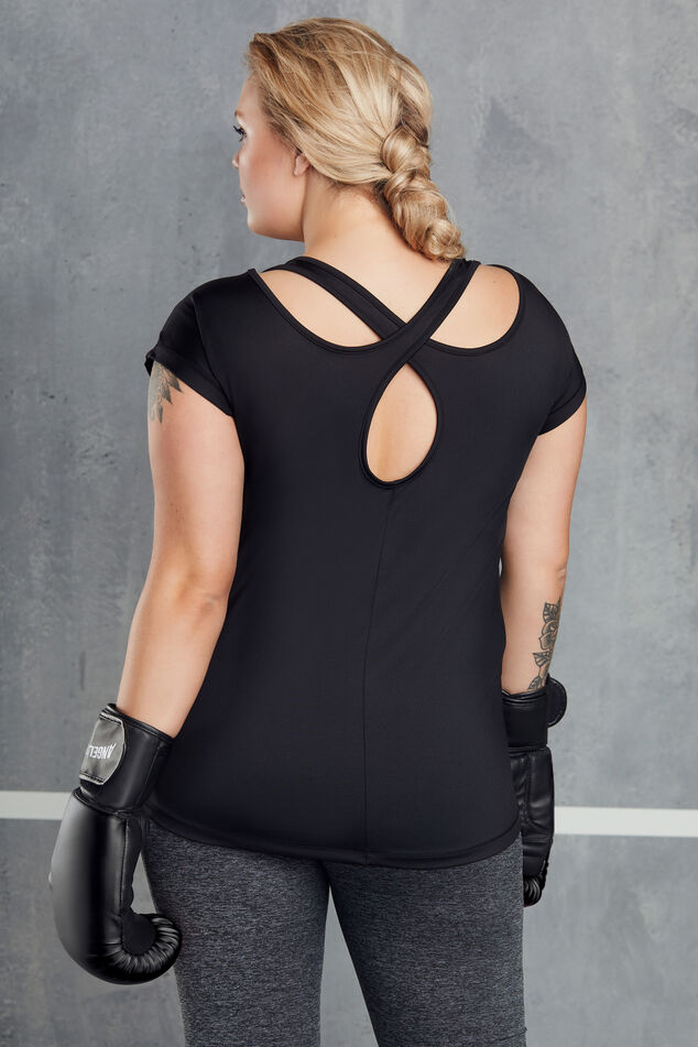 Sporttop met opdruk image number 3