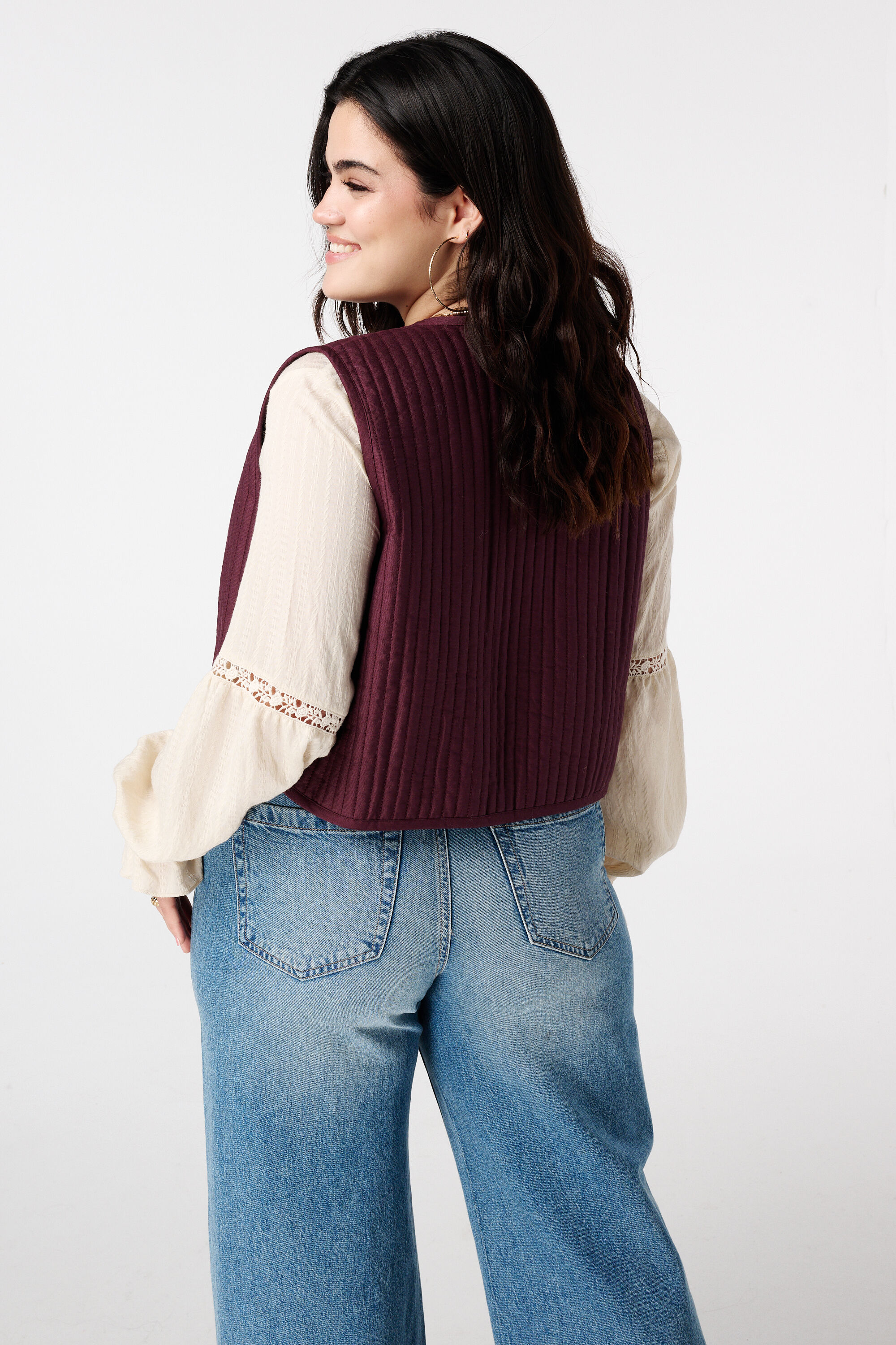 Gilet met broderie image number 3