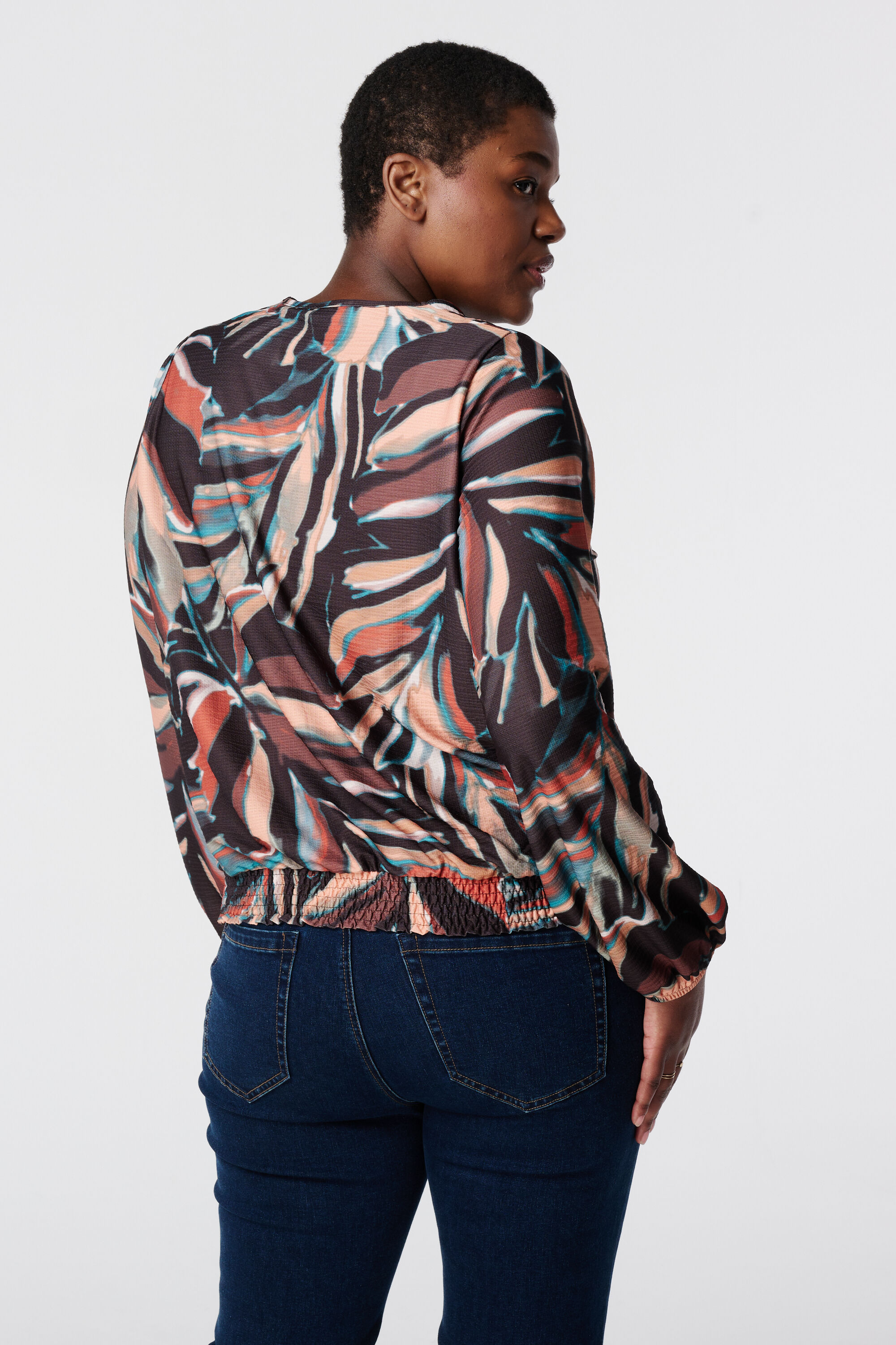 Top met print image number 3