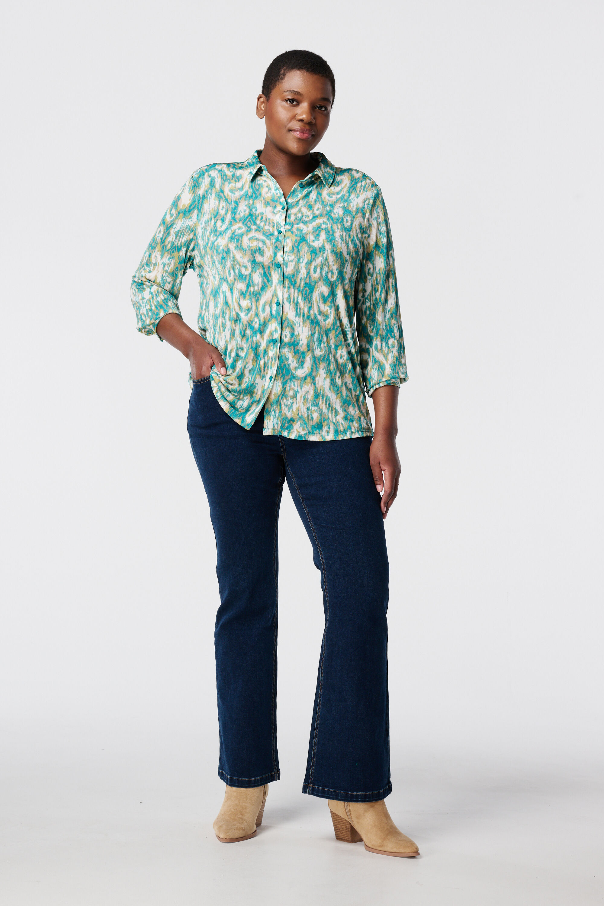 Blouse met print image number 5