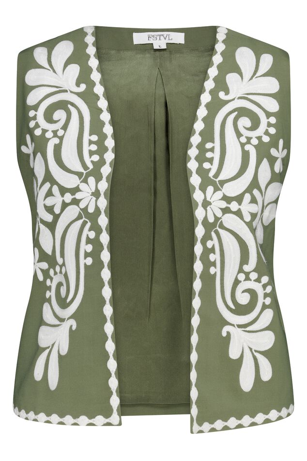 Gilet met borduursels image number 1