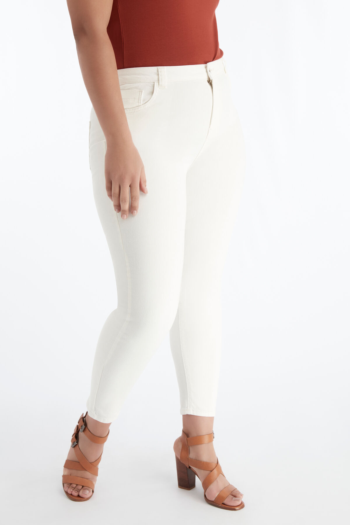 &Eacute;cru broek image number 5