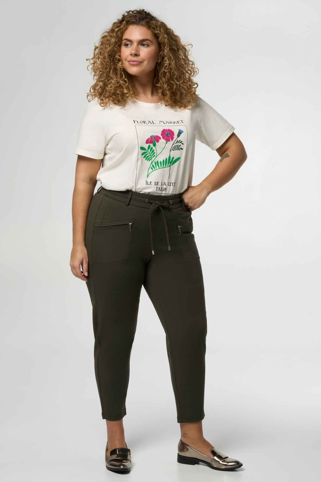 Broek met ritsdetails image number 7