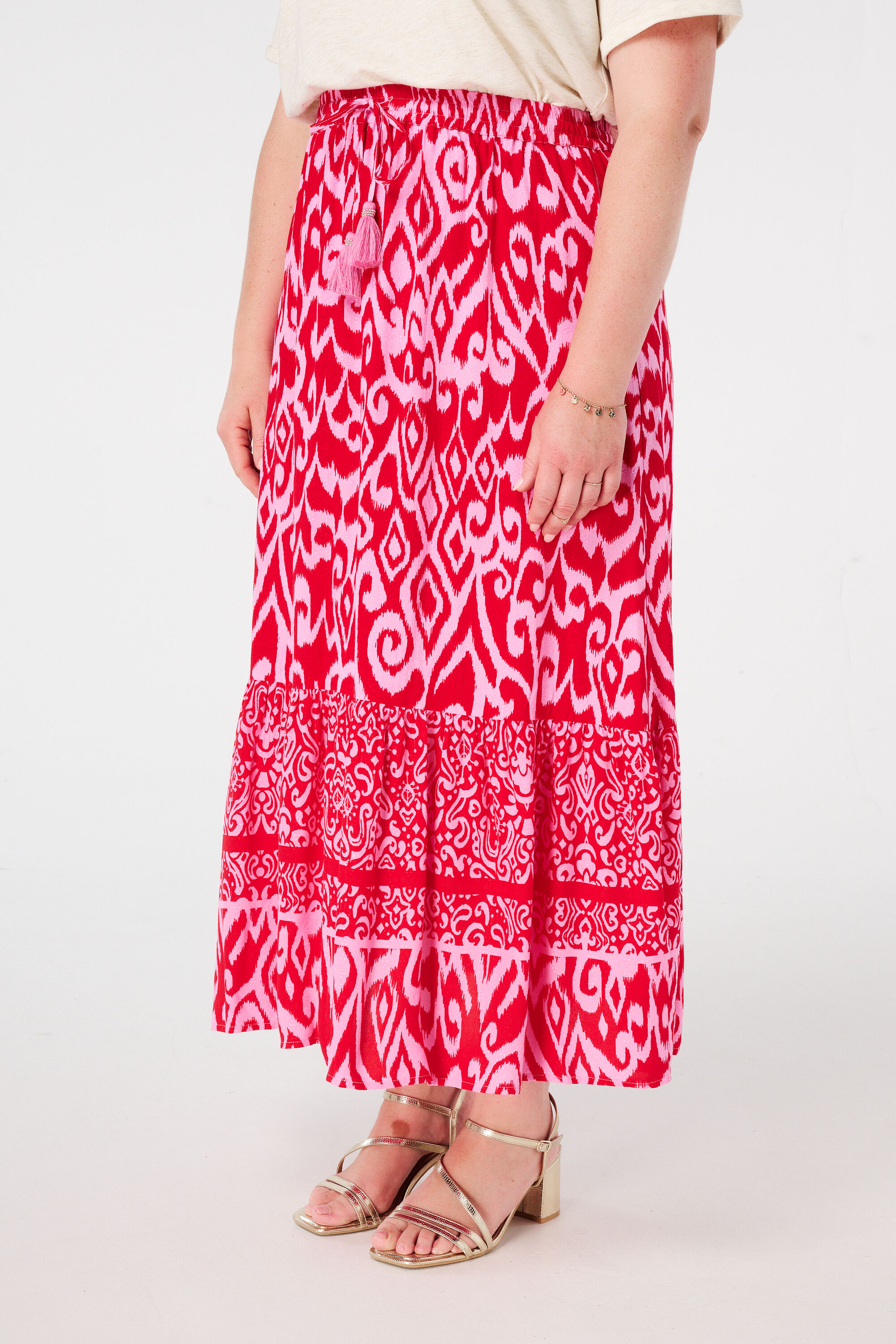 Maxi rok met print image number 5