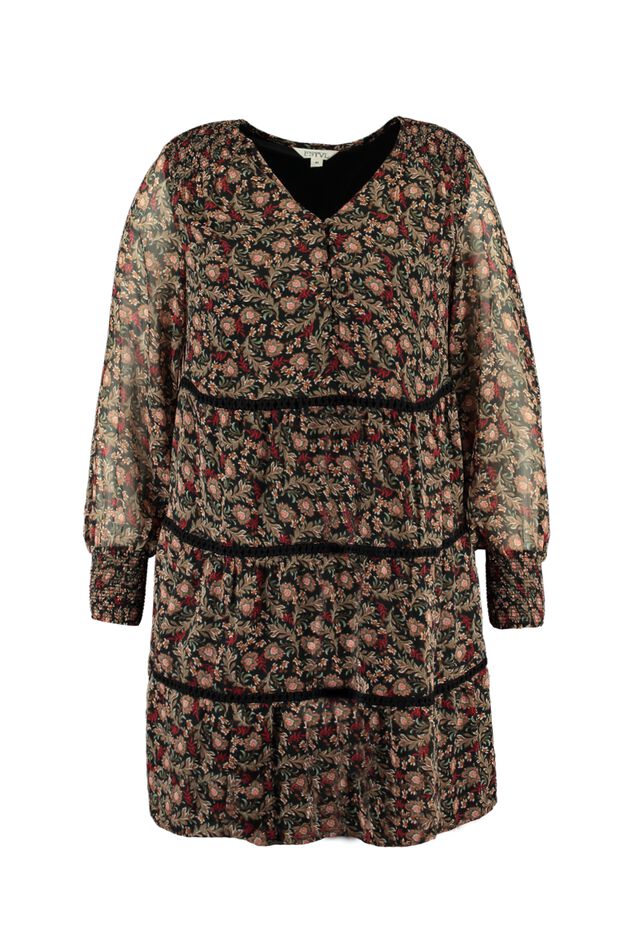 Bloemenjurk met smok details image number 1