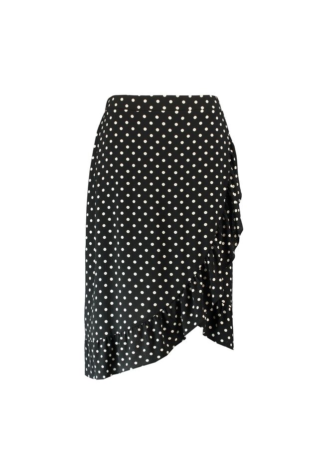 Overslagrok met stippenprint image number 1