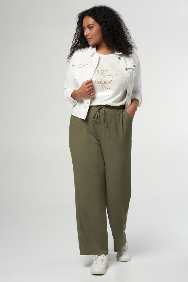Broek met strikkoord image number 0