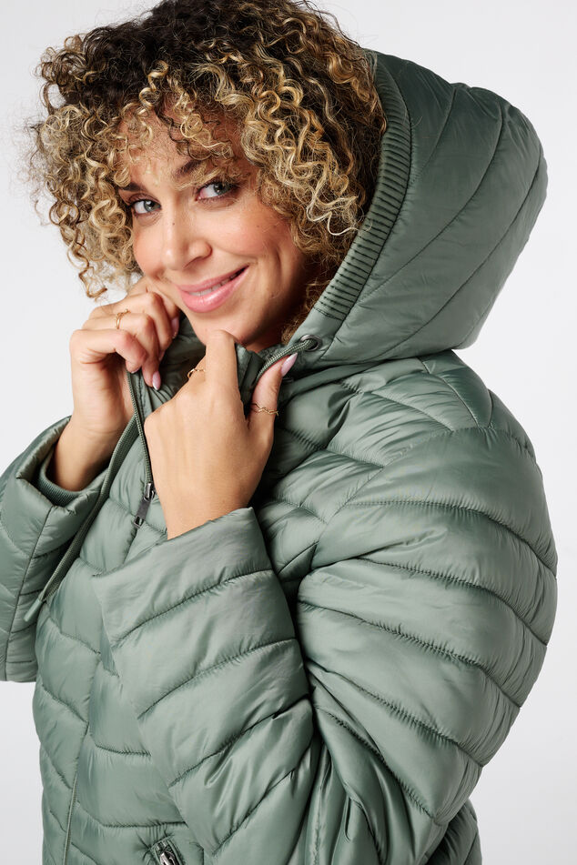 Licht gewatteerde jas image number 4