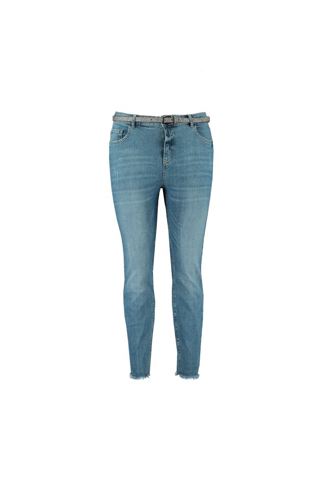 Super skinny CHERRY met riem image number 1