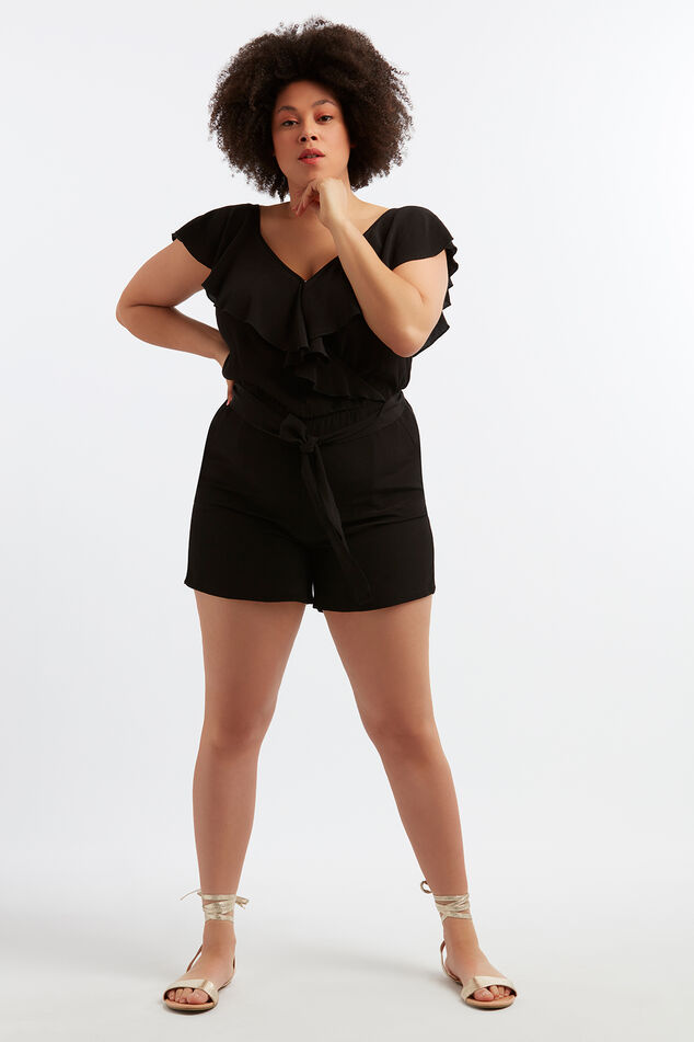 Playsuit met volant image number 0
